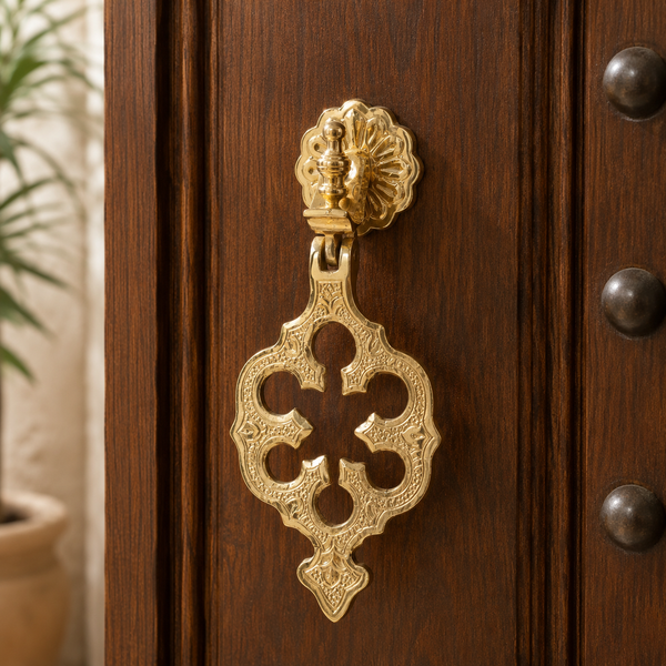 Handcrafted Moroccan Brass Door Knocker