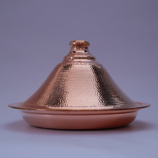 Hammered Copper Serving Dish