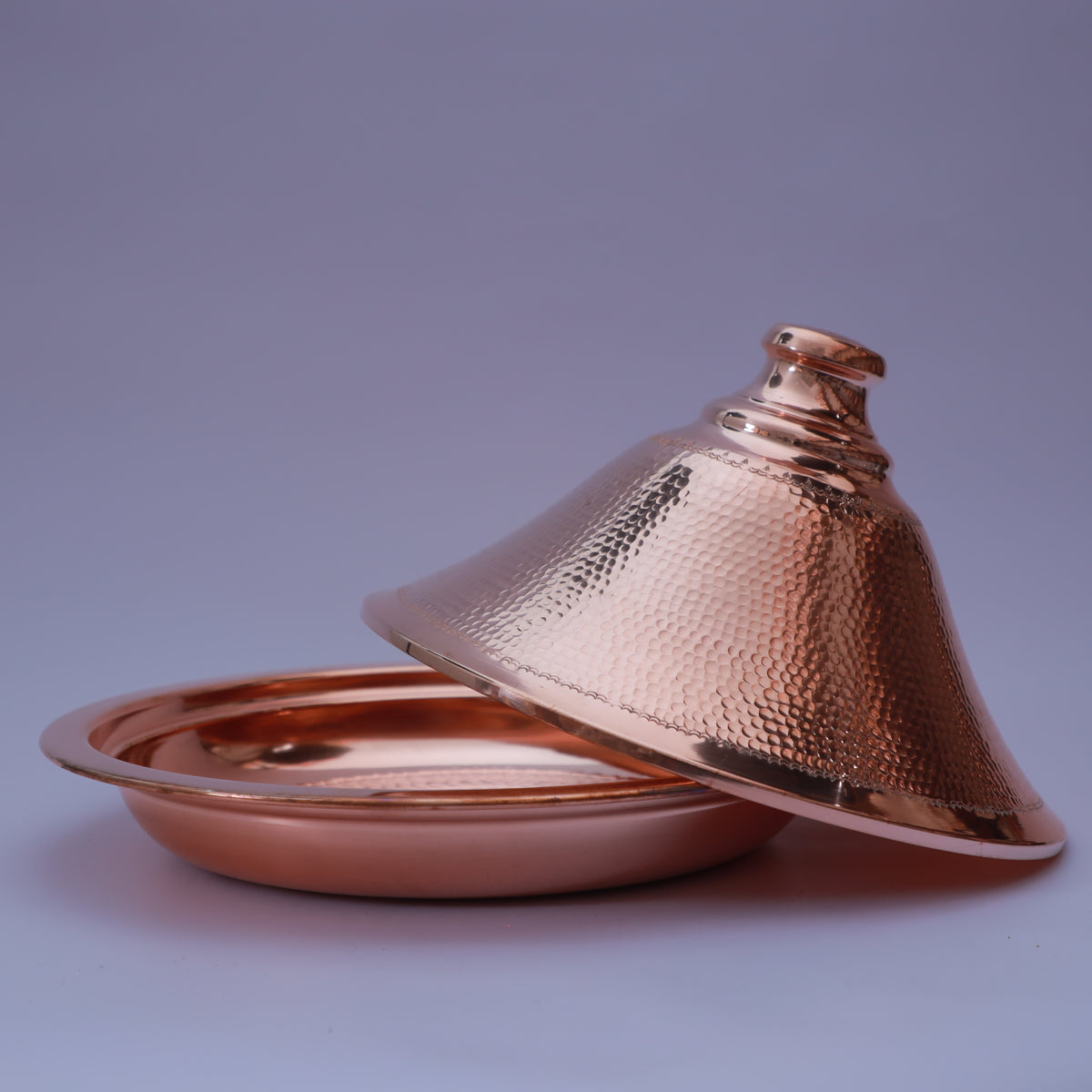 Hammered Copper Serving Dish