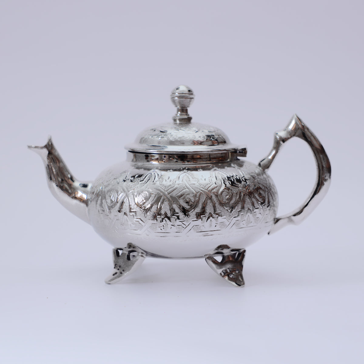 HandMade Silver Engraved Decorative Teapot