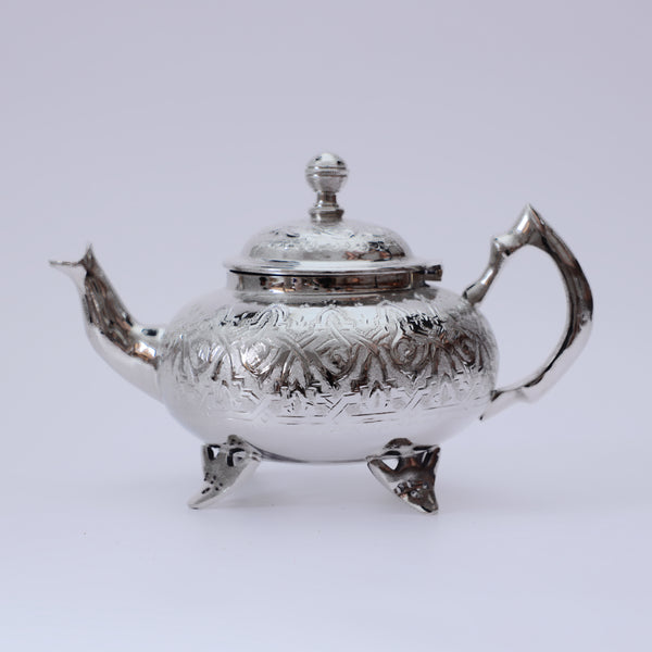 HandMade Silver Engraved Decorative Teapot