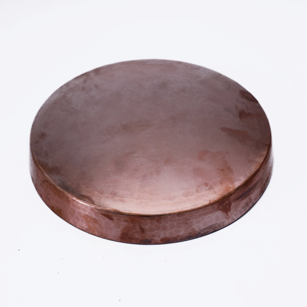 HandMade Round Copper Tawa Griddle Pan