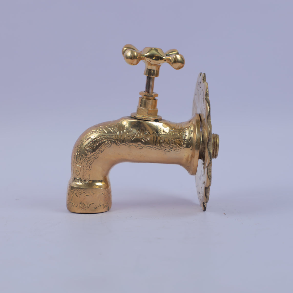 Handcrafted Solid Brass Vintage Wall Faucet