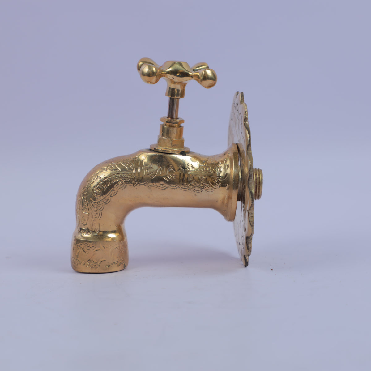 Handcrafted Solid Brass Vintage Wall Faucet