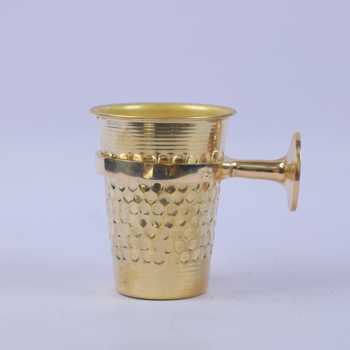Handcrafted Moroccan Solid Brass Bath  Bowl with Handle