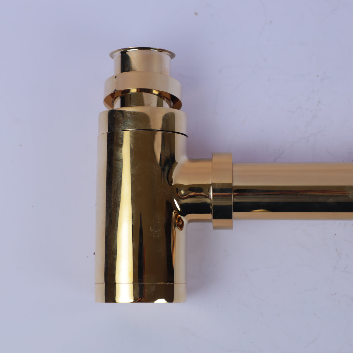 Luxury Brushed Gold Bathroom Sink Bottle Trap & Pop-Up Drain Set – Modern Decorative Basin Waste Pipe Kit