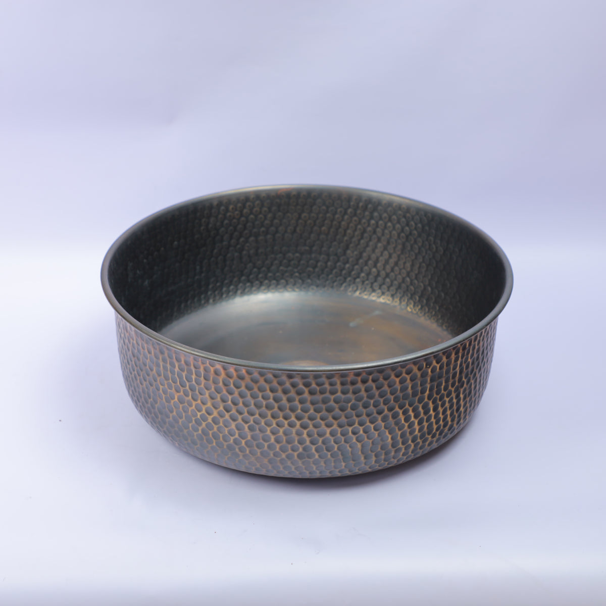 Handcrafted Hammered Copper Vessel Bathroom Sink