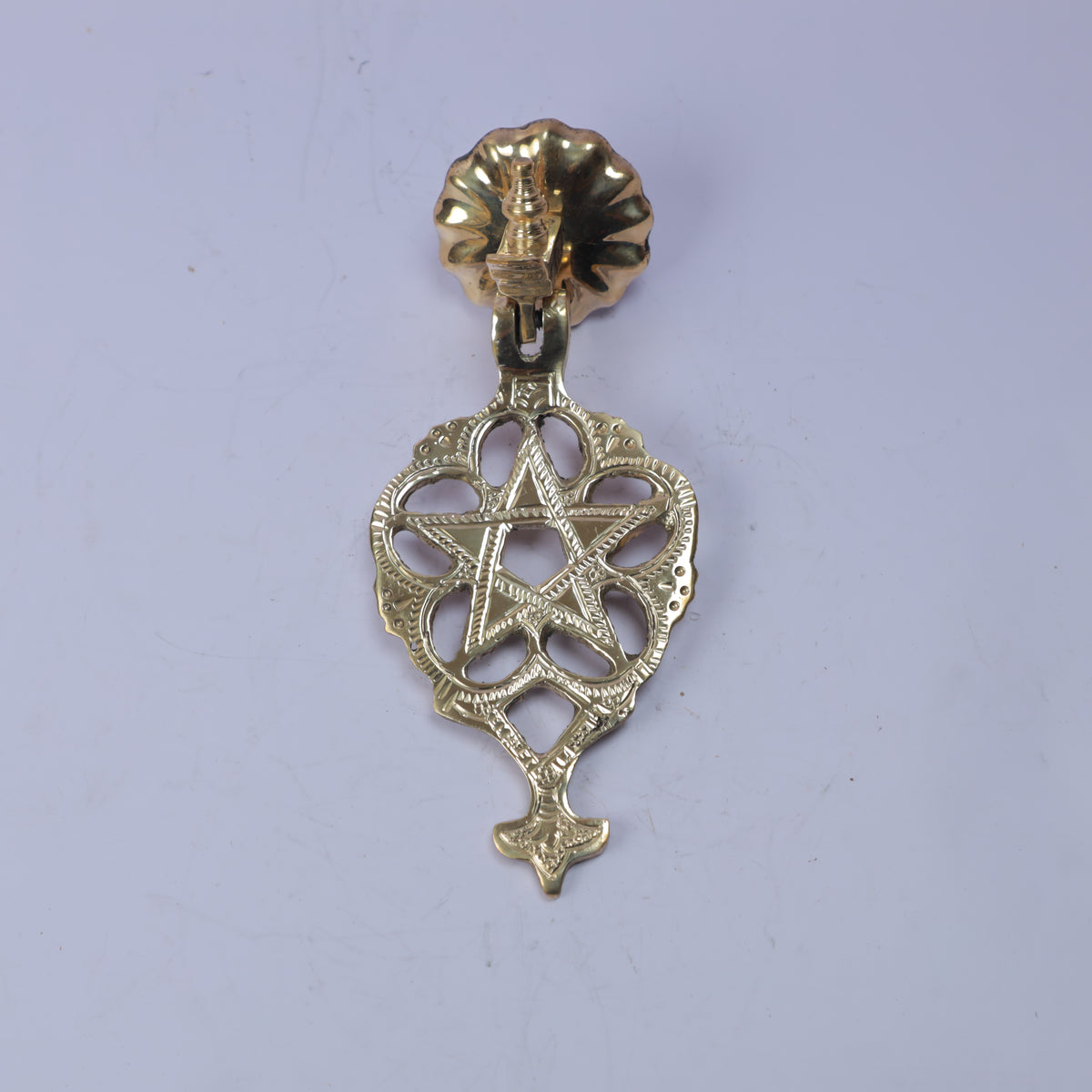 Handcrafted Moroccan Brass Door Knocker