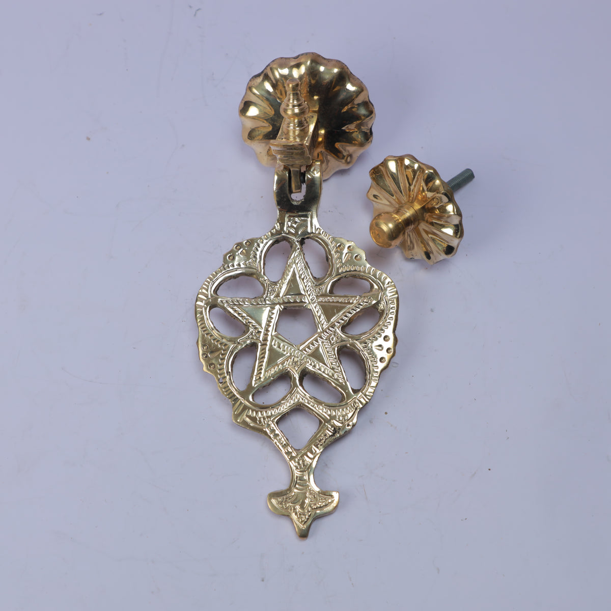 Handcrafted Moroccan Brass Door Knocker