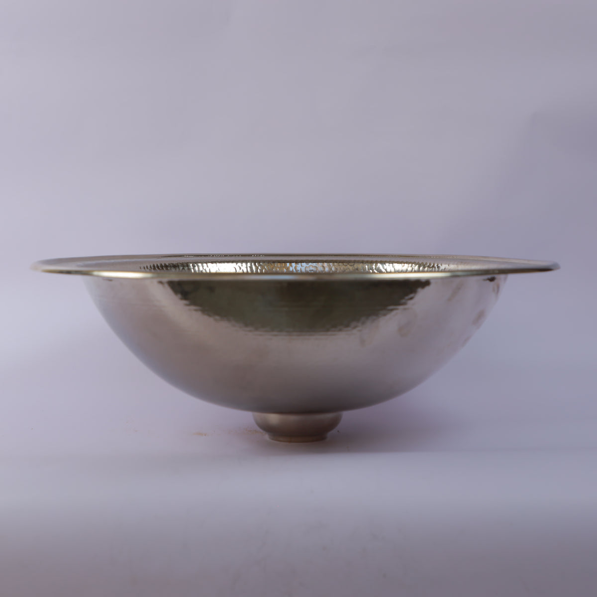 Handcrafted Moroccan Hammered Brass Vessel Sink