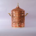 Handmade Moroccan Copper Water Dispenser with Brass Faucet