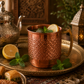 HandMade Engraved Copper Drinking Mug